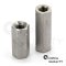2 Stück Gewindemuffen M8 X 20 (SW13) Sechskant, Edelstahl A2