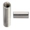 1 Stück Gewindemuffen M6x30 (D=10) rund, Edelstahl A2