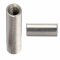 5 Stück Gewindemuffen M6 X 40 (D=10) rund, Edelstahl A2