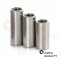 10 Stück Gewindemuffen M8x50 (D=11) rund, Edelstahl A2
