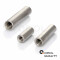 50 Stück Gewindemuffen M10 X 20 (D=13) rund, Edelstahl A2
