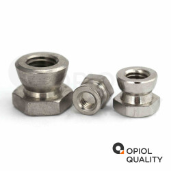 5 Stück Abreissmutter A2 M 12 SW 19