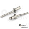 5 Stück Blindniet 4,8 X 25 mm mit Senkkopf DIN 7337 Edelstahl A2
