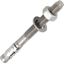 1 Stück Bolzenanker 8,0x4/68 Edelstahl A4