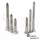 25 Stück Sechskant Holzschrauben M6 X 140 DIN 571 Edelstahl A2