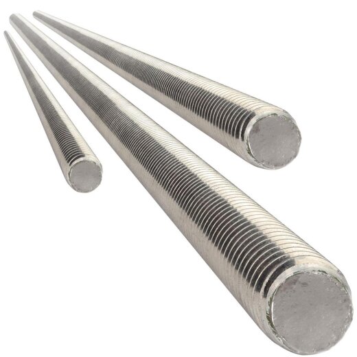 1 Stück Gewindestangen M6 - 1.000 mm DIN 975 Edelstahl A2