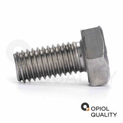 10 Stück Sechskantschrauben M8 X 25 DIN 933 Edelstahl A2