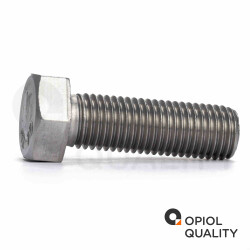 25 Stück Sechskantschrauben M5 X 8 DIN 933 Edelstahl A2