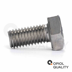 25 Stück Sechskantschrauben M5 X 8 DIN 933 Edelstahl A2