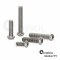 5 Stück Linsenkopfschrauben M5 X 55/55 mit Innensechsrund (TORX) ISO 7380, Vollgewinde, Edelstahl A2