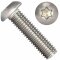 5 Stück Linsenkopfschrauben M10 X 65/65 mit Innensechsrund (TORX) ISO 7380, Vollgewinde, Edelstahl A2