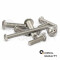 100 Stück Linsenkopfschrauben M4 X 35/35 mit Innensechsrund (TORX) ISO 7380, Vollgewinde, Edelstahl A2