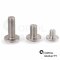 50 Stück Linsenkopfschrauben M6 X 30/30 mit Flansch ISO 7380, TORX, Vollgewinde, Edelstahl A2
