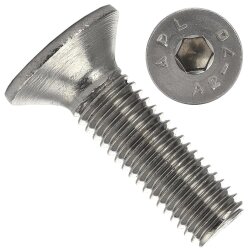 1 Stück Senkkopfschrauben M3 X 6/6 mit...