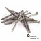 200 Stück Dielenschrauben 3,2 X 50/30 TORX TX-10 mit Linsenkopf, Edelstahl A2