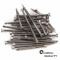 200 Stück Dielenschrauben 3,2 X 50/30 TORX TX-10 mit Linsenkopf, Edelstahl A2
