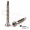 200 Stück Dielenschrauben 3,2 X 50/30 TORX TX-10 mit Linsenkopf, Edelstahl A2