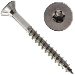 1 Stück Spanplattenschrauben 6 X 45/30 TORX T-25...