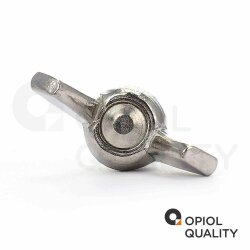 2 Stück Flügelschrauben M  6 X 16  DIN 316 Edelstahl A2, amerikanische Form