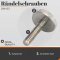 1 Stück Rändelschrauben M6x20 niedr. Form DIN 653 Edelstahl A2