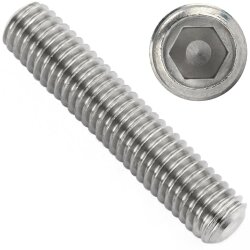 1 Stück Gewindestifte M10 X 70 mit Innensechskant u....