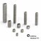 200 Stück Gewindestifte M4x5 mit Innensechskant u. Ringschneide DIN 916 Edelstahl A2