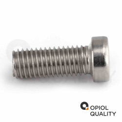 200 Stück Zylinderschrauben M4 X 10 mit Innensechskant, niedr. Kopf DIN 7984 Edelstahl A2