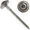 1 Stück Spenglerschrauben 4,5 X 40 TORX TX-25 mit U-Scheibe (15mm) ähnl. DIN 7995 Edelstahl A2