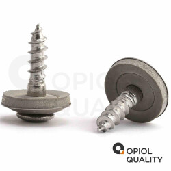 200 Stück Spenglerschrauben 4,5 X 25 TORX TX-25 mit U-Scheibe (15mm) ähnl. DIN 7995 Edelstahl A2