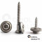 200 Stück Spenglerschrauben 4,5 X 25 TORX TX-25 mit U-Scheibe (15mm) ähnl. DIN 7995 Edelstahl A2