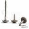 200 Stück Spenglerschrauben 4,5 X 25 TORX TX-25 mit U-Scheibe (15mm) ähnl. DIN 7995 Edelstahl A2