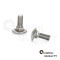 10 Stück Schlossschrauben M10 X 55/55 DIN 603 Edelstahl A2