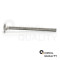 10 Stück Schlossschrauben M12 X 65/65 DIN 603 Edelstahl A2