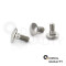 25 Stück Schlossschrauben M8 X 30/30 DIN 603 Edelstahl A2
