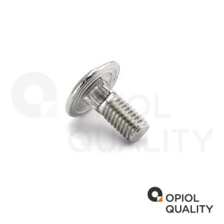 50 Stück Schlossschrauben M5 X 45/45 DIN 603 Edelstahl A2