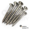 50 Stück SPAX® Spanplattenschraube 4,5 x 60/37 TX20 (Teilgewinde) Edelstahl A2 mit Multikopf und 4CUT-Spitze
