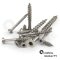 200 Stück SPAX® Spanplattenschraube 4,5 x 60/37 TX20 (Teilgewinde) Edelstahl A2 mit Multikopf und 4CUT-Spitze