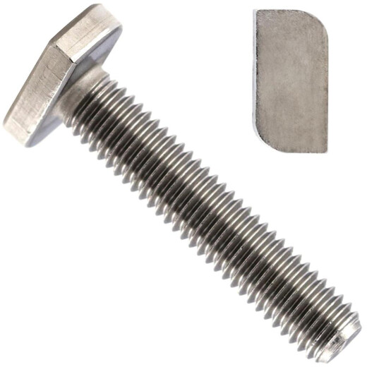 1 Stück Hammerkopfschrauben Typ 28/15 M10X40 Edelstahl A2
