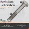 1 Stück Sechskantschrauben M5x40 mit Schaft DIN 931 Edelstahl A2