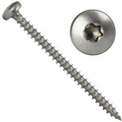 1 Stück Rundkopf-Spanplattenschrauben mit...