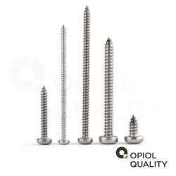 25 Stück Rundkopf-Spanplattenschrauben mit verstärktem Kopf 4,5X16 TX20 Edelstahl A2