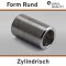 Distanzhülse 10x6,5x20 Aluminium