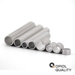 Distanzhülse Rohr nahtlos, Aluminium
