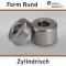 Distanzhülse 8x6x30 Rohr geschweißt, Edelstahl A2