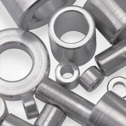 Distanzhülse 8x4,3x10 Aluminium