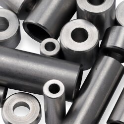 Distanzhülse 15x6,5x5 aus Vollmaterial, Edelstahl A2
