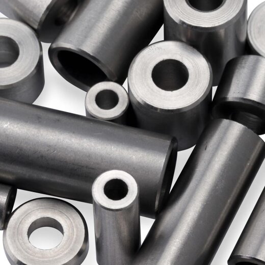 Distanzhülse 15x6,5x20 aus Vollmaterial, Edelstahl A2