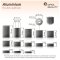 Distanzhülse 15x6,5x20 aus Vollmaterial, Edelstahl A2